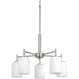 Replay Five Light Chandelier in Brushed Nickel (54|P4319-09)