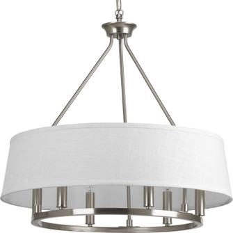 Cherish Six Light Chandelier in Brushed Nickel (54|P4618-09)