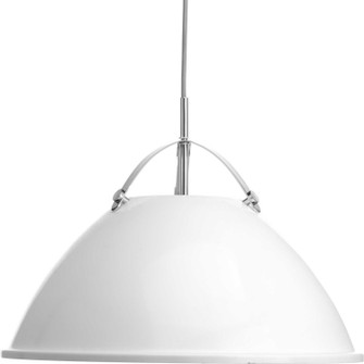 Tre One Light Pendant in White (54|P500053-030)