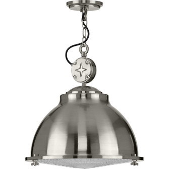 Medal One Light Pendant in Brushed Nickel (54|P500212-009)