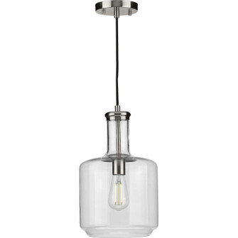 Latrobe One Light Pendant in Brushed Nickel (54|P500230-009)