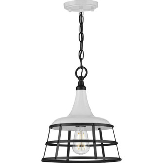 Bastille One Light Pendant in White (54|P500236-030)