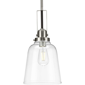 Rushton One Light Pendant in Brushed Nickel (54|P500329-009)