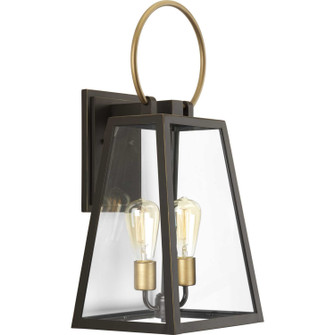 Barnett Two Light Wall Lantern in Antique Bronze (54|P560079-020)