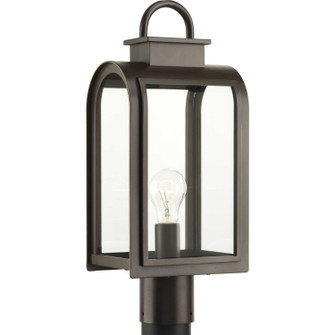 Refuge One Light Post Lantern in Oil Rubbed Bronze (54|P6431-108)