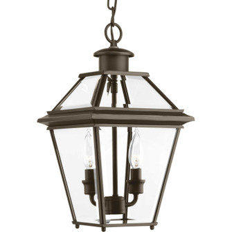 Burlington Two Light Hanging Lantern in Antique Bronze (54|P6537-20)