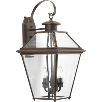 Burlington Three Light Wall Lantern in Antique Bronze (54|P6617-20)