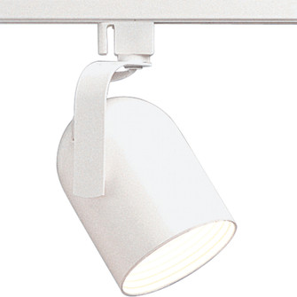 Track Head One Light Track Head in White (54|P9203-28)