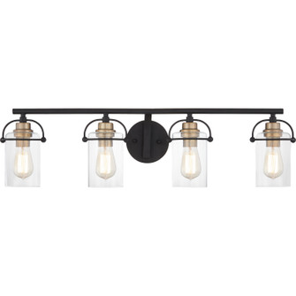 Emerson Four Light Bath in Matte Black (10|EMR8604MBK)