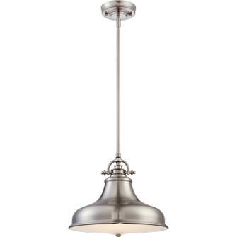 Emery One Light Pendant in Brushed Nickel (10|ER1814BN)