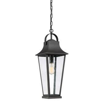 Galveston One Light Outdoor Hanging Lantern in Mottled Black (10|GLV1908MB)
