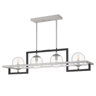 Kane Four Light Island Chandelier in Earth Black (10|KAN440EK)