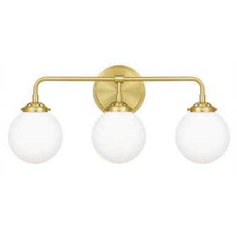 Landry Three Light Bath in Satin Brass (10|LRY8624Y)