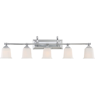 Nicholas Five Light Bath Fixture in Polished Chrome (10|NL8605C)