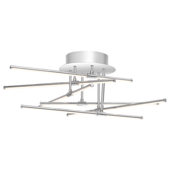 Lightshow LED Semi Flush Mount in Polished Chrome (10|PCLS1722C)