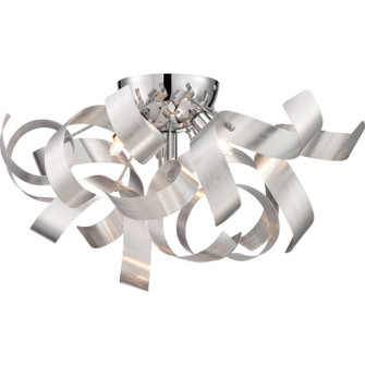 Ribbons Four Light Flush Mount in Millenia (10|RBN1616MN)