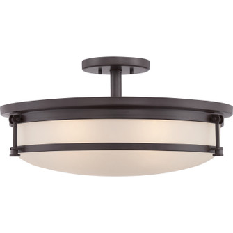 Sailor Five Light Semi Flush Mount in Western Bronze (10|SLR1720WT)