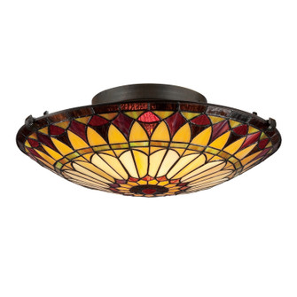 West End Two Light Flush Mount in Vintage Bronze (10|TF1400SVB)