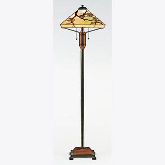 Grove Park Two Light Floor Lamp in Multi (10|TF9404M)