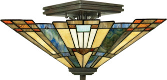 Inglenook Two Light Semi Flush Mount in Valiant Bronze (10|TFIK1714VA)