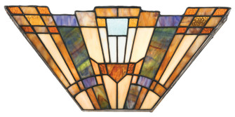Inglenook Two Light Wall Sconce in Blue, Honey, Amber (10|TFIK8802)
