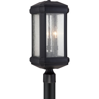 Trumbull Three Light Outdoor Post Lantern in Mystic Black (10|TML9008K)