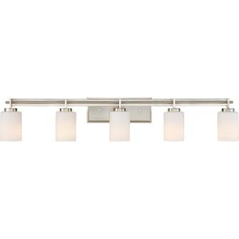 Taylor Five Light Bath Fixture in Brushed Nickel (10|TY8605BN)