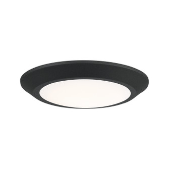 Verge LED Flush Mount in Earth Black (10|VRG1608EK)