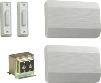 Door Chime Series Door Chime in White (19|102-2-6)