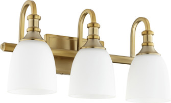 Richmond Three Light Vanity in Aged Brass (19|5011-3-80)