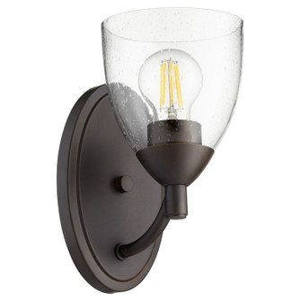 Barkley One Light Wall Mount in Oiled Bronze w/ Clear/Seeded (19|5569-1-286)