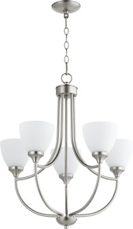 Enclave Five Light Chandelier in Satin Nickel (19|6059-5-65)