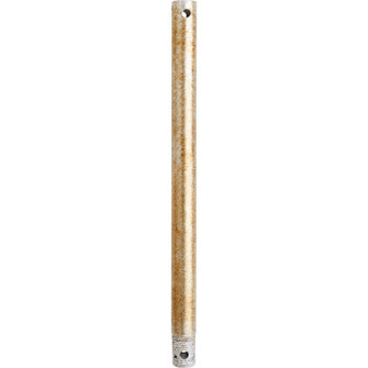 12 in. Downrods Downrod in Aged Silver Leaf (19|6-1260)