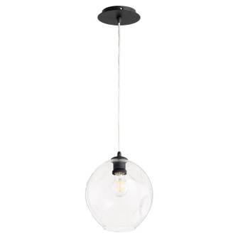 Numen One Light Pendant in Textured Black (19|61-69)