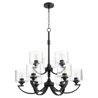 Dakota Nine Light Chandelier in Textured Black (19|6202-9-69)