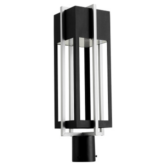 Al Fresco LED Outdoor Post Mount in Textured Black w/ Brushed Aluminum (19|713-22-69)