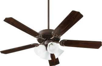 Capri IX 52''Ceiling Fan in Oiled Bronze w/ Satin Opal (19|7525-086)