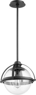 Meridian Globe Pendants One Light Pendant in Textured Black (19|88-13-69)