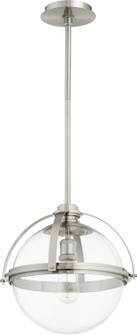 Meridian Globe Pendants One Light Pendant in Satin Nickel (19|88-15-65)