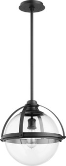 Meridian Globe Pendants One Light Pendant in Textured Black (19|88-15-69)