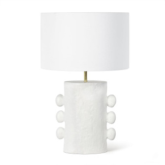 Maya One Light Table Lamp in White (400|13-1537WT)