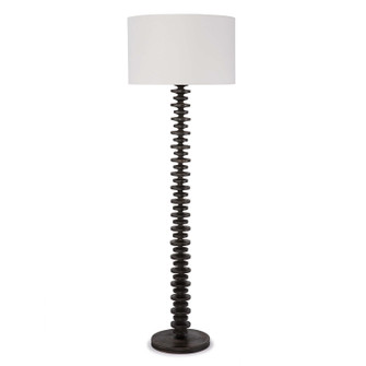 Fishbone One Light Floor Lamp in Ebony (400|14-1020EB)