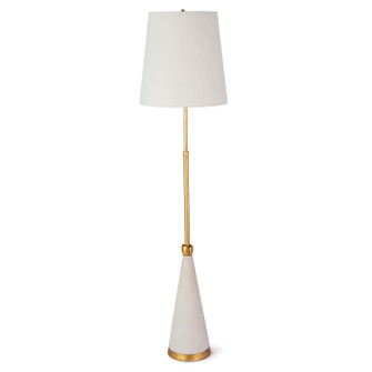 Juniper One Light Floor Lamp in White (400|14-1036)