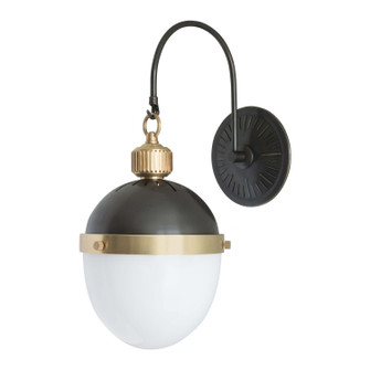 Otis One Light Wall Sconce in Blackened Brass (400|15-1056BBNB)