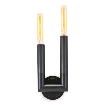 Wolfe Two Light Wall Sconce in Oil Rubbed Bronze (400|15-1146ORB)