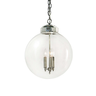 Globe Three Light Pendant in Polished Nickel (400|16-1004PN)