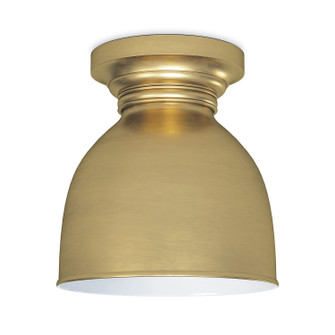 Pantry One Light Flush Mount in Natural Brass (400|16-1355NB)
