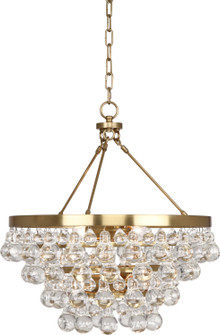 Bling Four Light Chandelier in Antique Brass (165|1000)