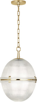 Brighton One Light Pendant in Modern Brass (165|3393)