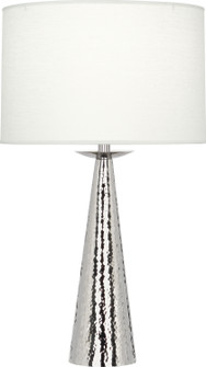 Dal One Light Table Lamp in Polished Nickel (165|S9869)